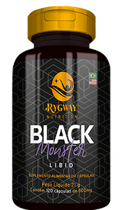 BLACK MONSTER LIBID - 120 CÁPSULAS