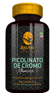 PICOLINATO DE CROMO - 120 CÁPSULAS