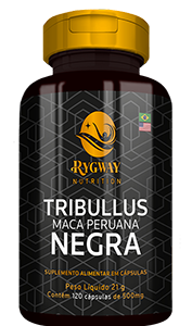 TRIBULLUS COM MACA NEGRA - 120 CÁPSULAS